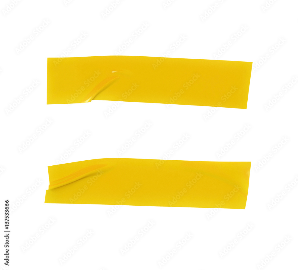 Single piece of insulating tape isolated Single piece of insulating tape isolated