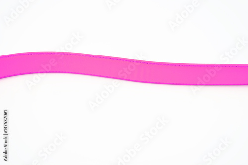 The single pink stripe (belt)