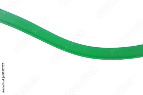The single green stripe (belt)