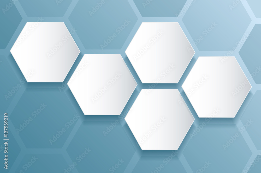 abstract blue bee hive hexagon and space background abstract blue bee hive hexagon and space background