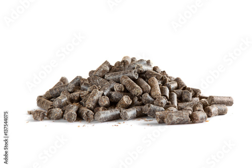 Cuadro en lienzo Beet pulp pellets