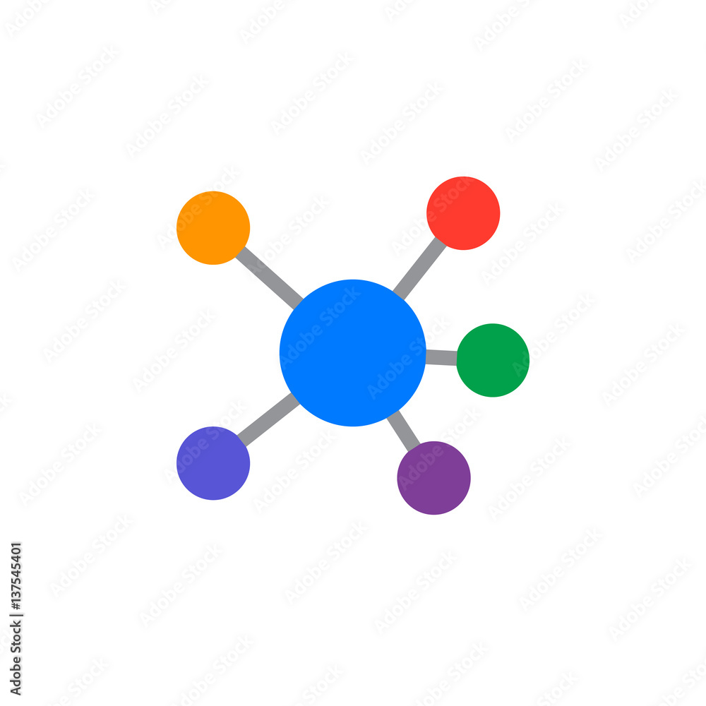 Mind Map icon vector, filled flat sign, solid colorful pictogram isolated on white. Symbol, logo illustration Mind Map icon vector, filled flat sign, solid colorful pictogram isolated on white. Symbol, logo illustration