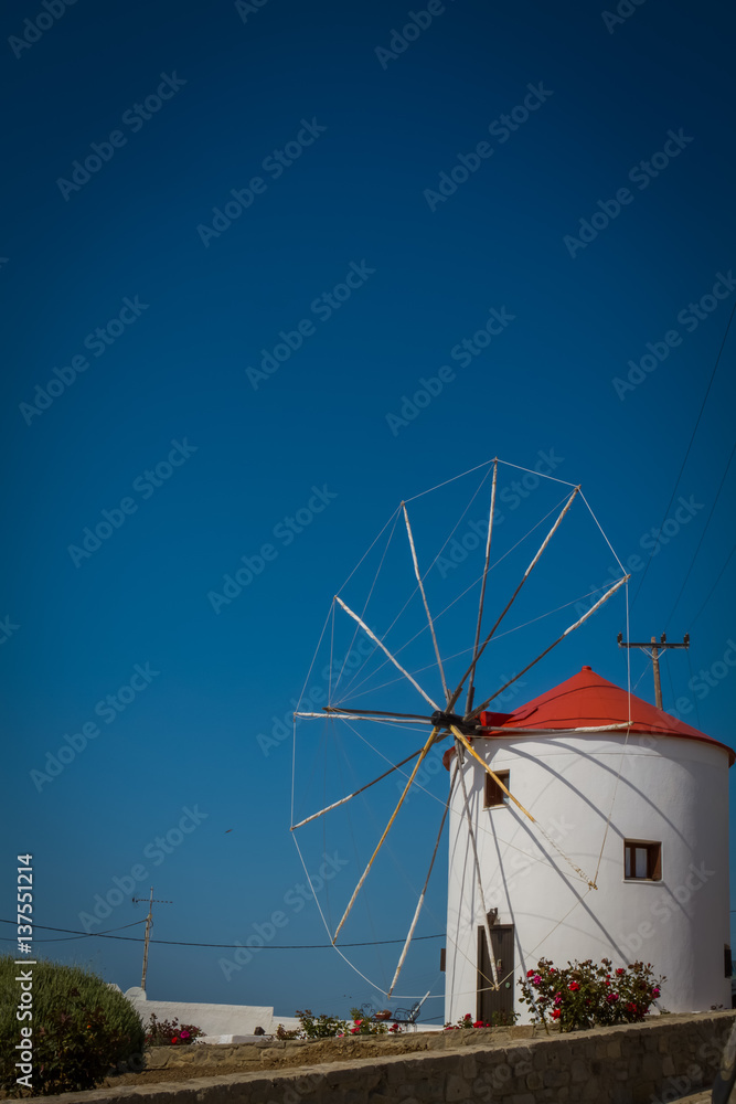 Lesbos windmill