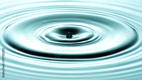 Photos Liquid art - circles in the water
