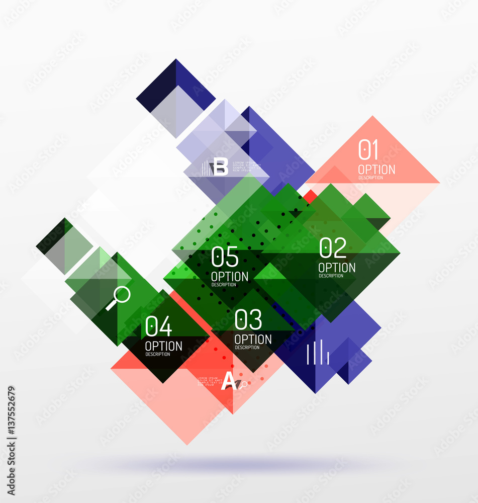 Vector square abstract background Vector square abstract background