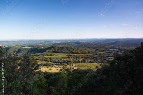 Pic Saint Loup Panorama in South France