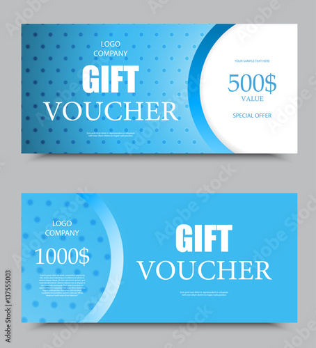 Gift company voucher template