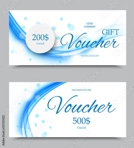 Gift company voucher template