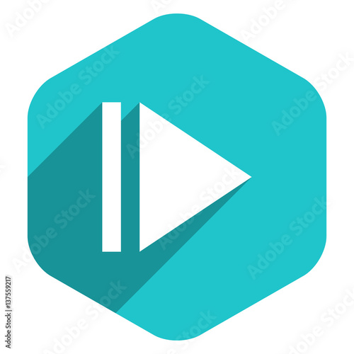 Free Download Arrow Sign Eject Icon Hexagon Button - GFXLoad