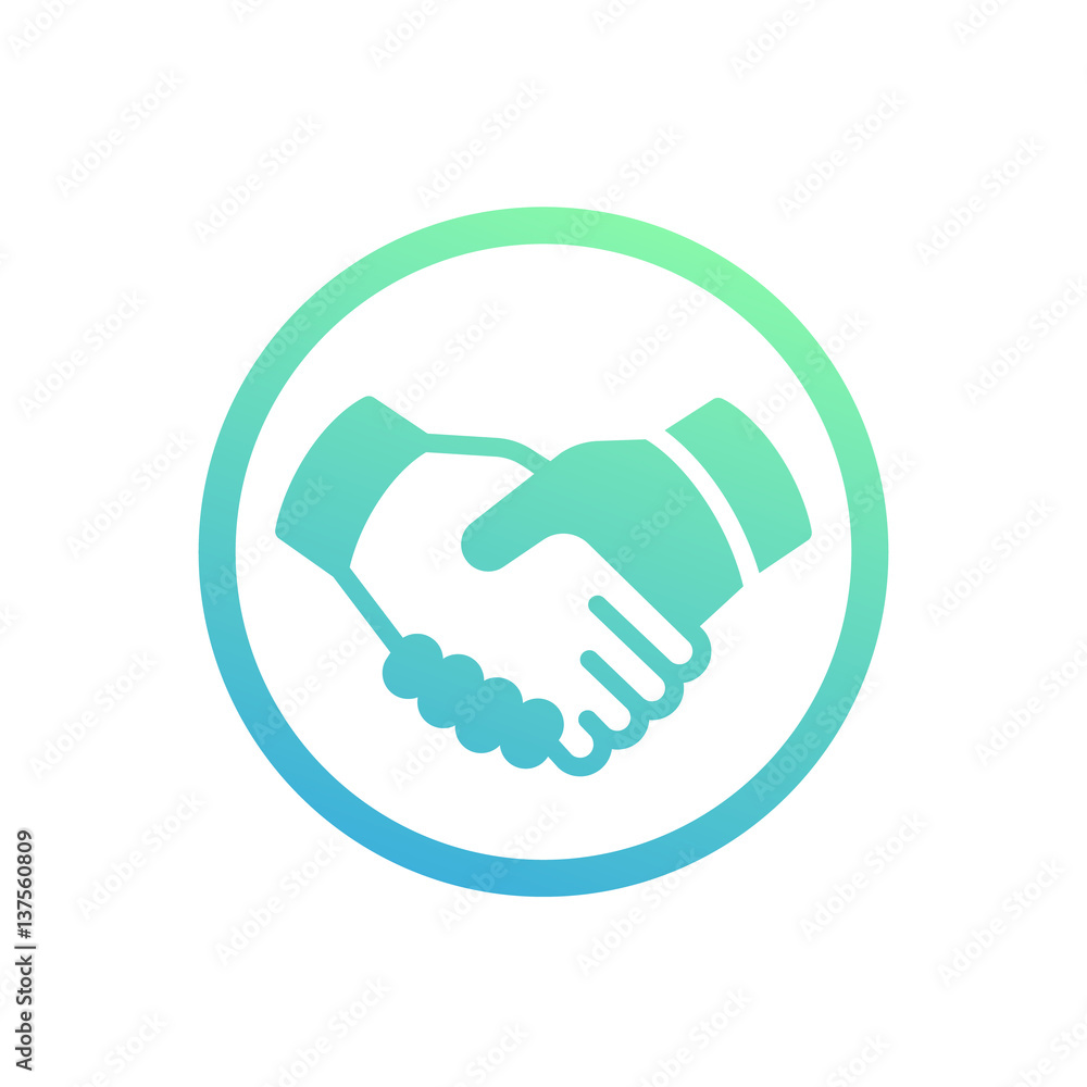 handshake, partnership, deal icon over white handshake, partnership, deal icon over white