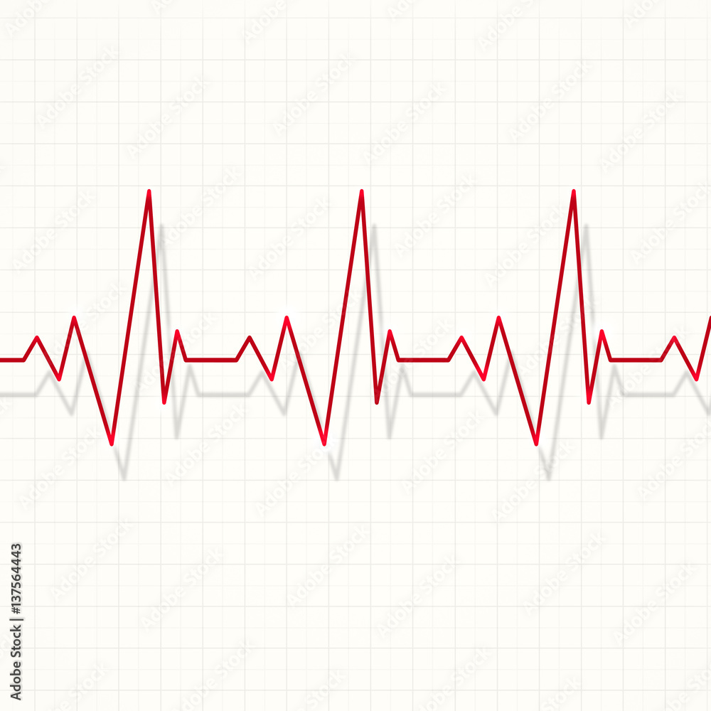 Heart Pulse Cardiogram Heart Pulse Cardiogram