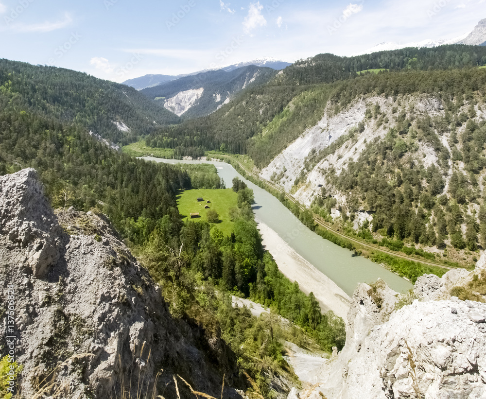 Rheinschlucht Rheinschlucht