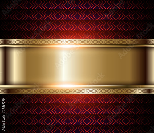 Abstract gold background wi...