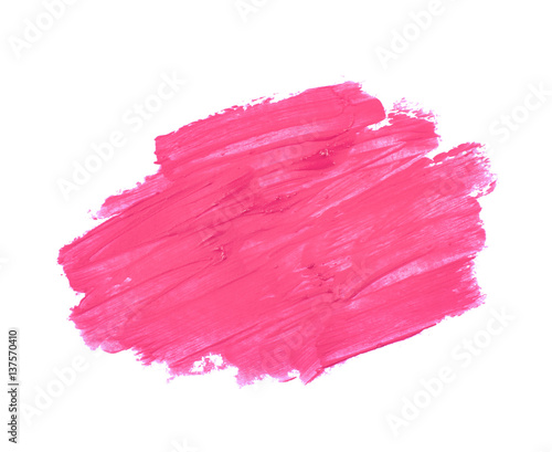 Splash of paint strokes isolated