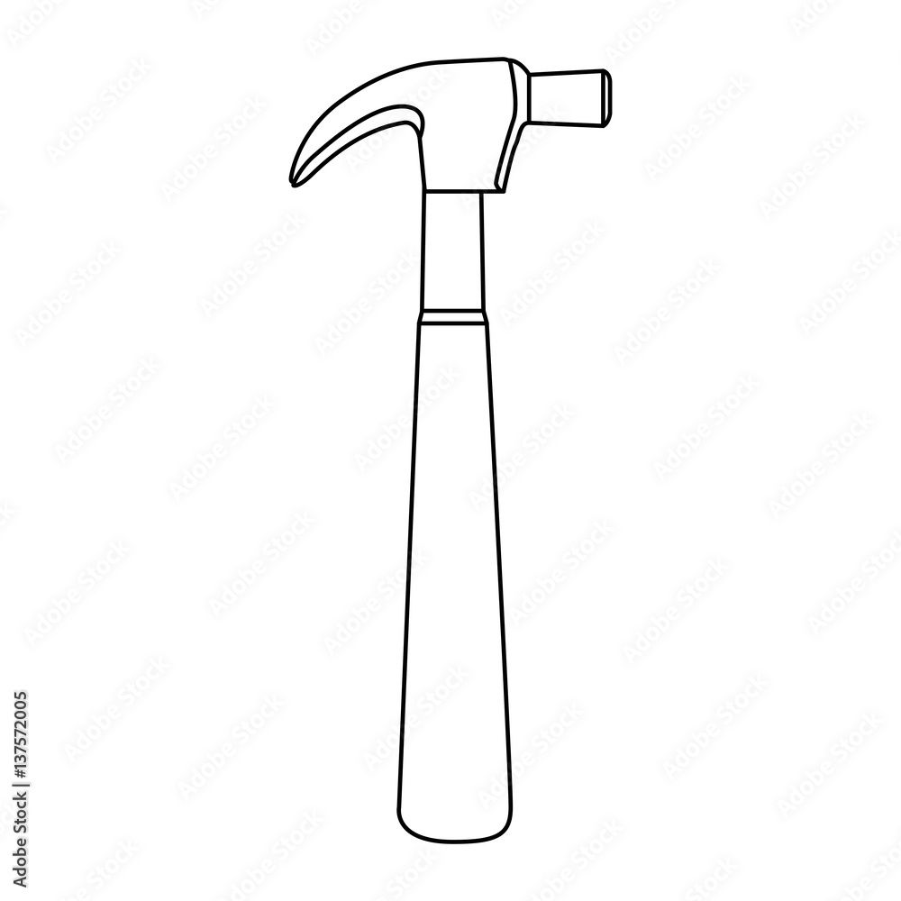 tool hammer icon image, vector illustration design tool hammer icon image, vector illustration design