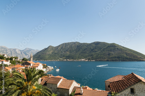 View Over Perast and Bay of Kotor, Montenegro