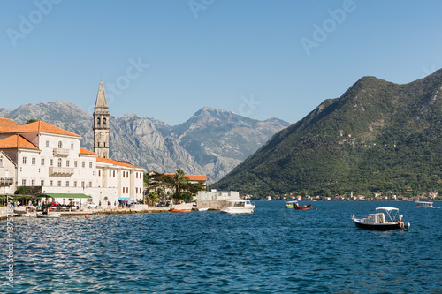 View Over Perast and Bay of Kotor, Montenegro