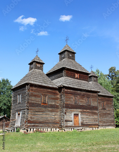Old Ukrainian church, Pirogovo, Ukraine