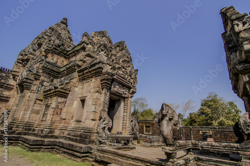 Phanom Rung historical park in Thailand 
