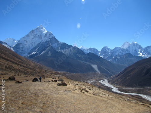 mountain in the Himalayes