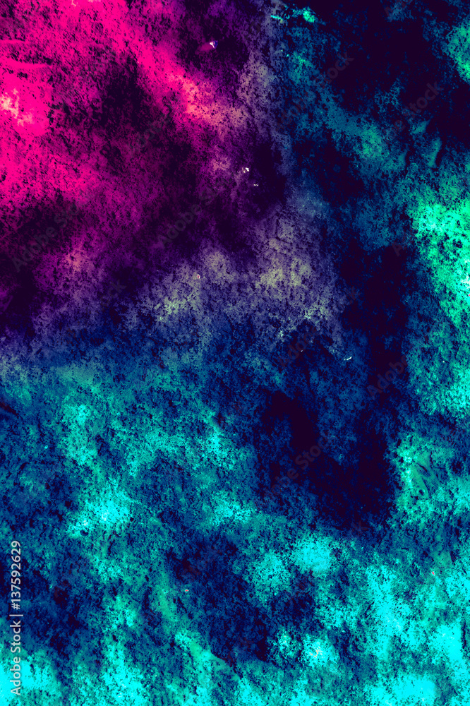 Grunge abstract color  background texture. Rainbow style.