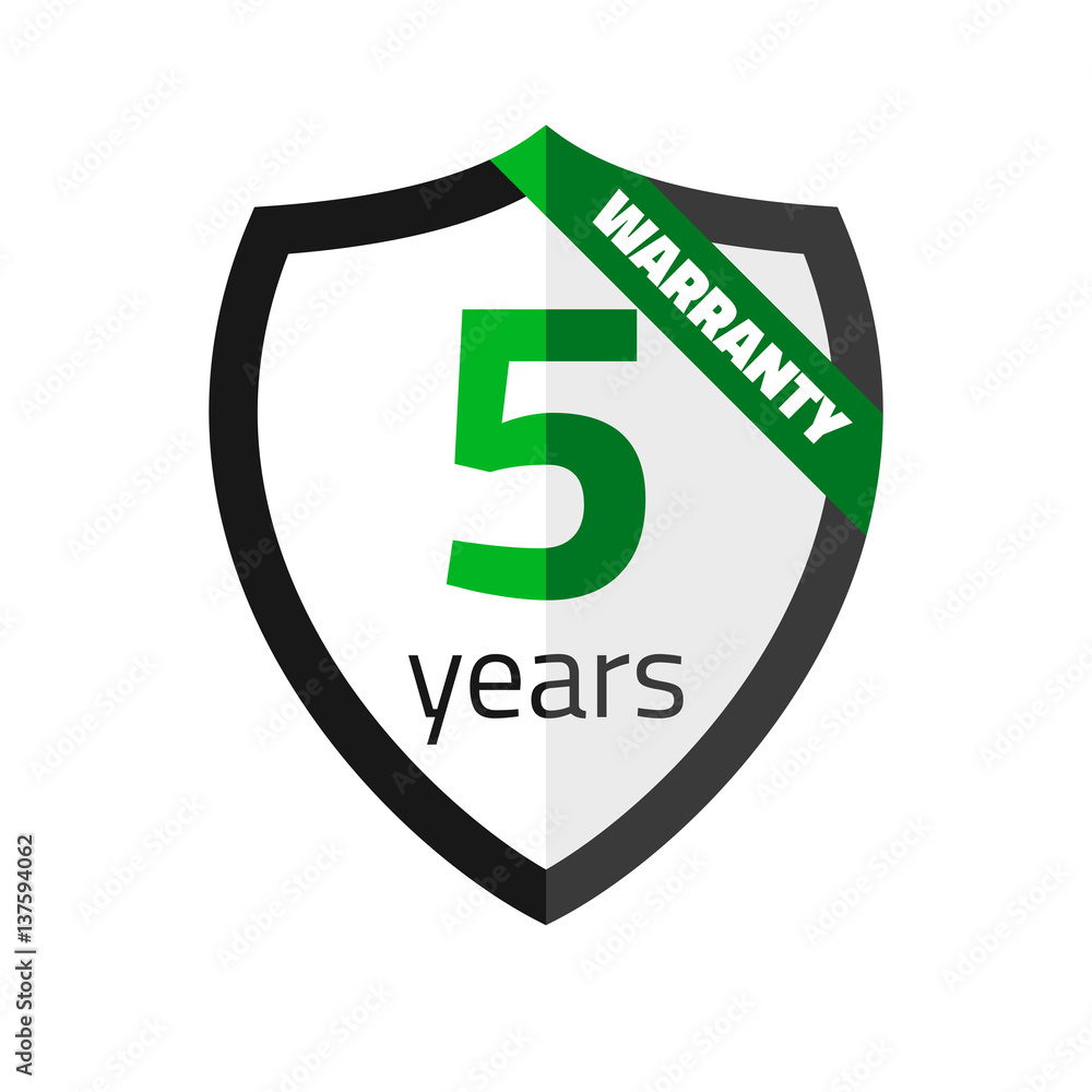 5 years warranty 5 years warranty