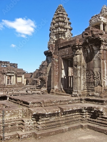 Ancient buddhist khmer temple in Angkor Wat complex, Cambodia © Gelia