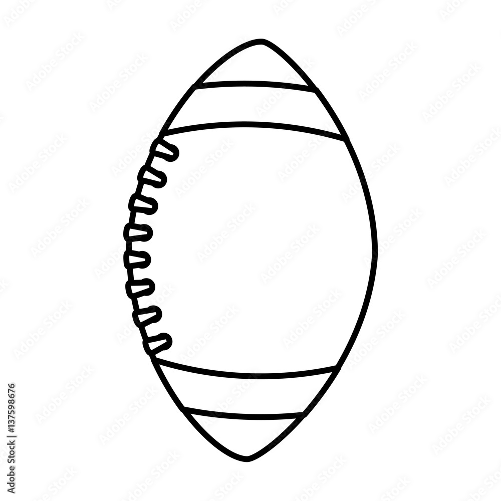 american football balloon icon vector illustration design american football balloon icon vector illustration design