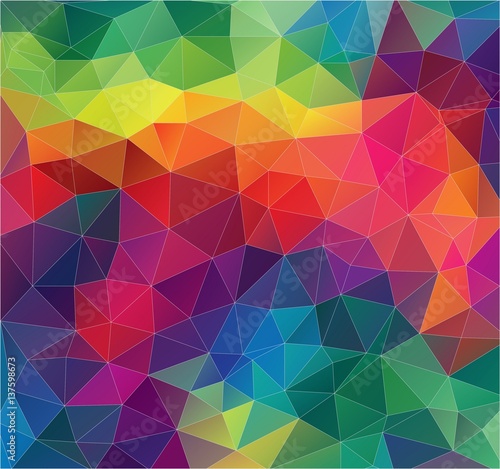 Flat Geometric triangle wallpaper
