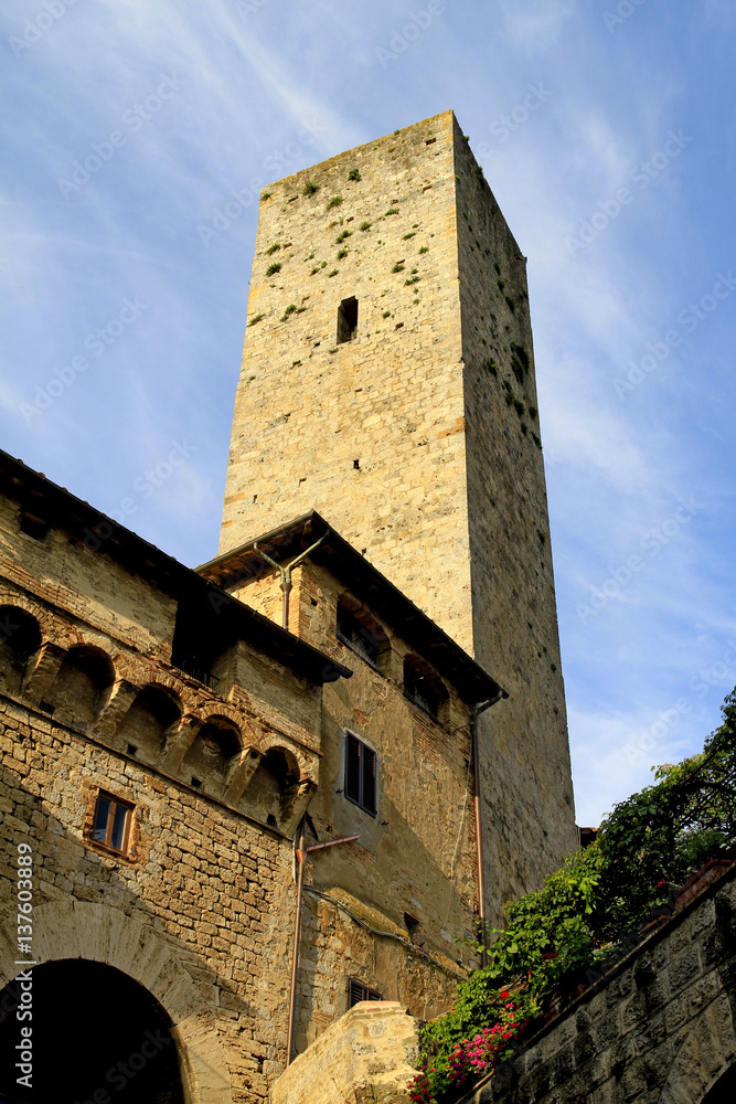 San Gimignano, Tuscany, Italy, Europe