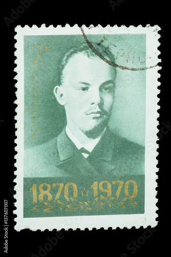 Postage Stamp isolated