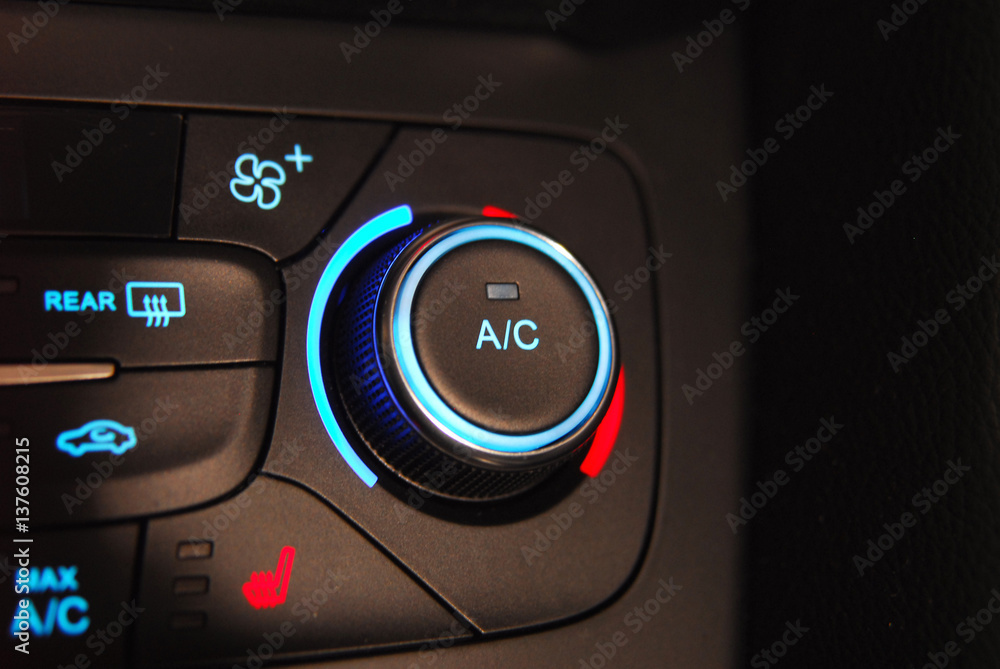 Naklejka premium automatic Car Air Conditioner