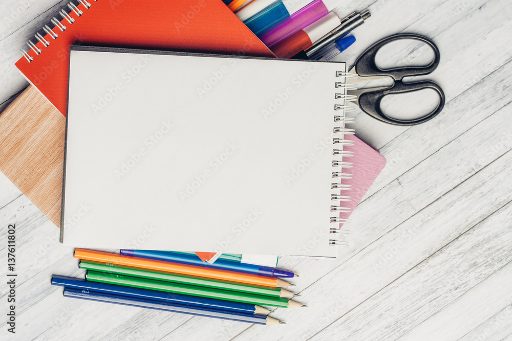 colorful pencils notepad stationery colorful pencils notepad stationery