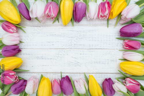 Tulips frame