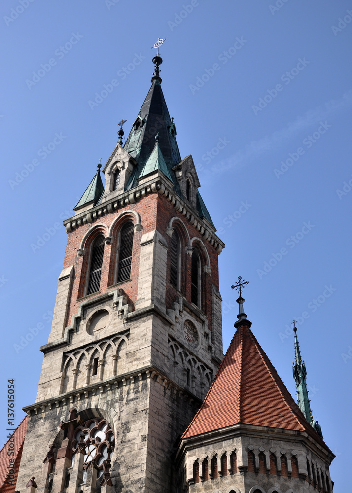 Dominican Church of St. Stanislaus in the Ukrainian city Chortkiv. Founded in 1610.