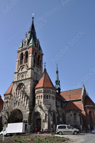 Dominican Church of St. Stanislaus in the Ukrainian city Chertkov. Founded in 1610.