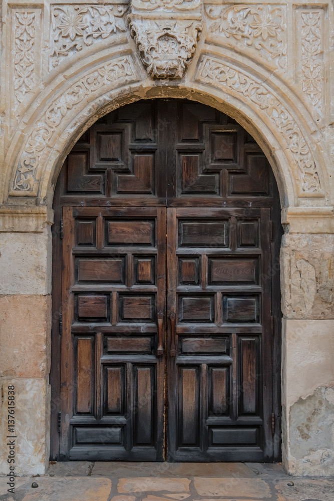 Old Spanish Mission Doors