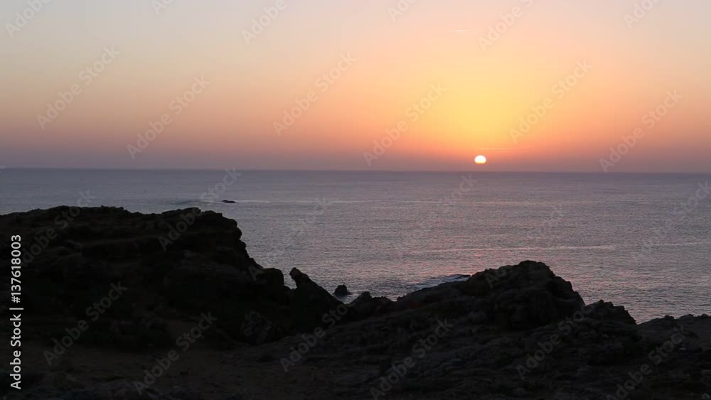 Sonnenuntergang über dem Meer - Ozean