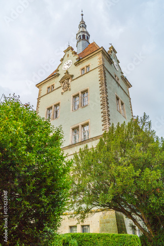 The Shenborn castle and english garden photo