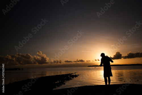 Morning light by the bay photo