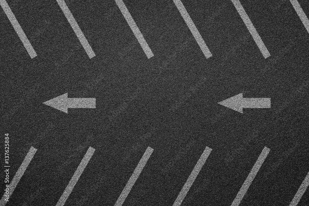 Parking top view asphalt background