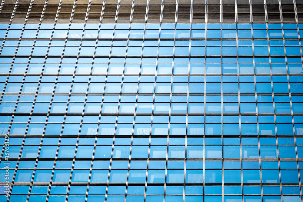 windows of commercial building in Hong Kong windows of commercial building in Hong Kong