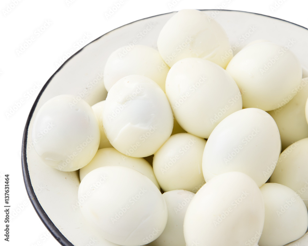 boiled eggs on a white background boiled eggs on a white background