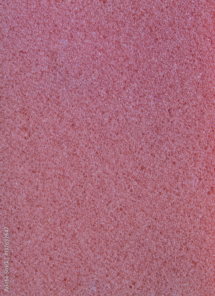 Pink sponge Pink sponge