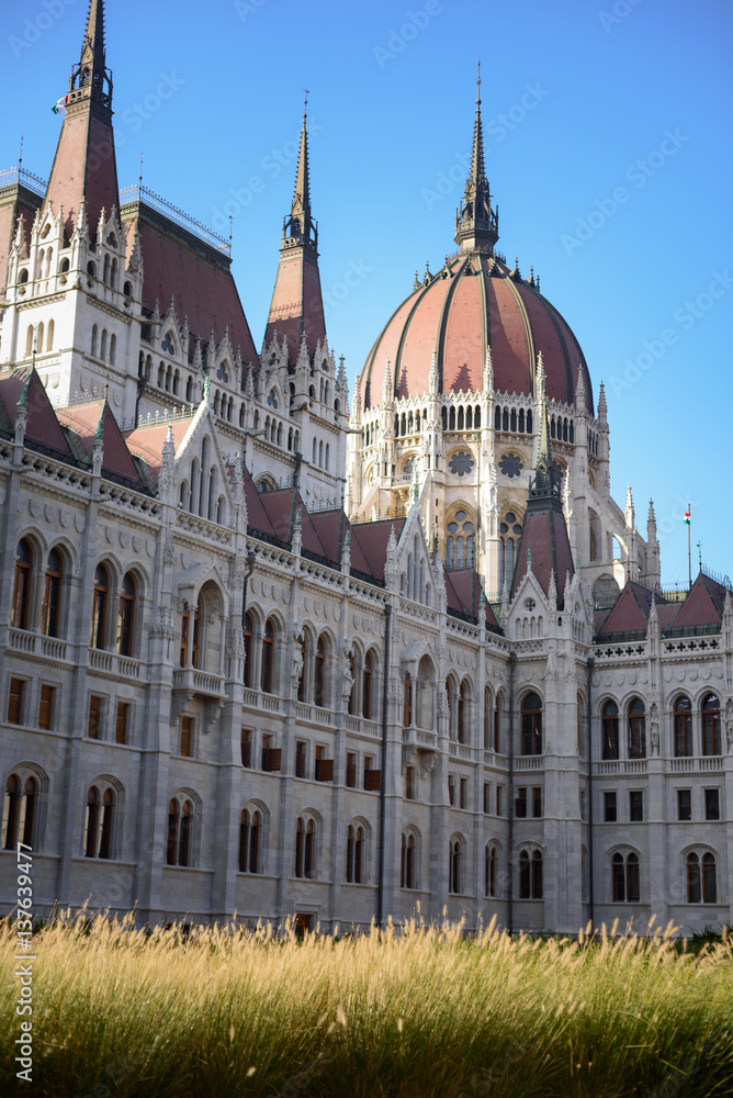 Hungarian Parliament in Budapest