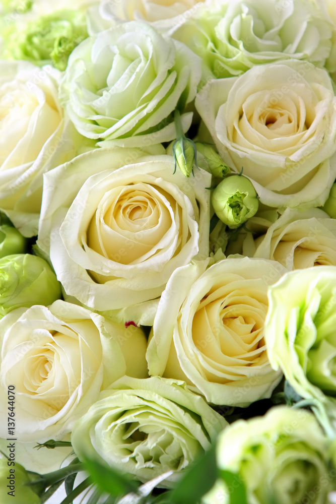 Bouquet of bright yellow roses Bouquet of bright yellow roses