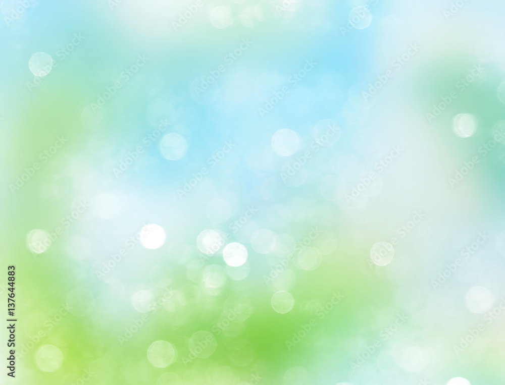 Blue green abstract spring blurred background. Blue green abstract spring blurred background.