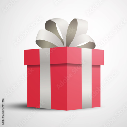 Vector Illustration of a Gift Box