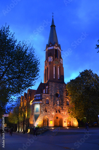 Sopot wieczorem/Sopot by night, Pomerania, Poland