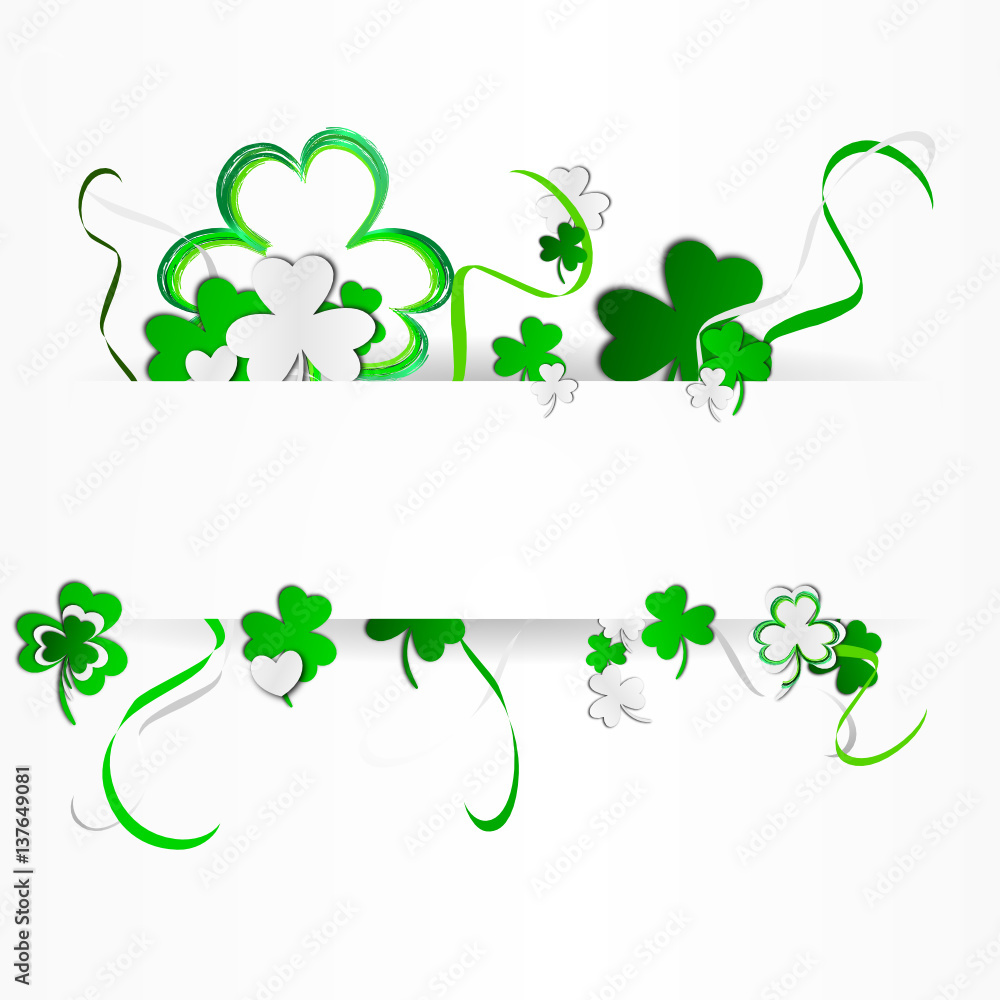 Saint Patrick template - background Saint Patrick template - background